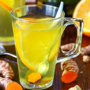 Immune Boosting Turmeric Tea Image