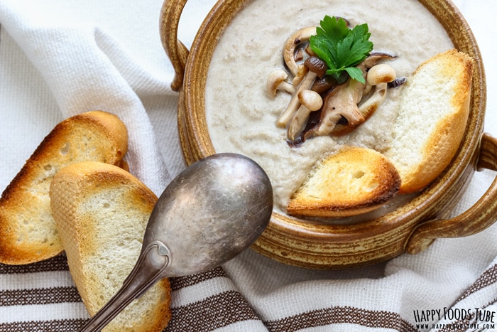 Roasted Mushroom Soup Photo