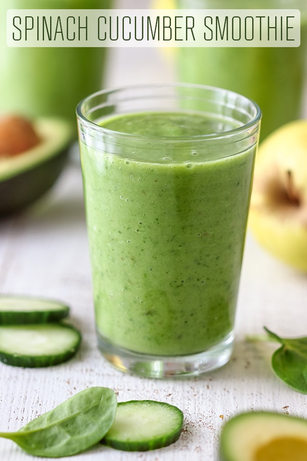 Spinach Cucumber Smoothie Recipe