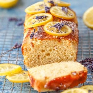 Homemade Easy Lemon Lavender Loaf