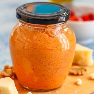 Roasted Red Pepper Pesto jar