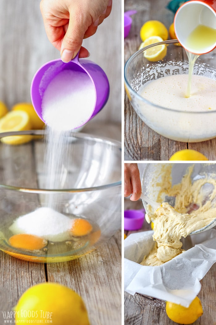 Step by Step How to Make Easy Lemon Lavender Loaf