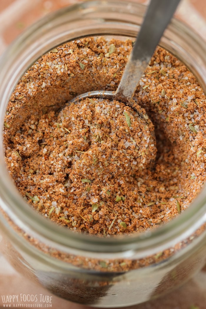 Homemade Fajita Seasoning Mix closeup