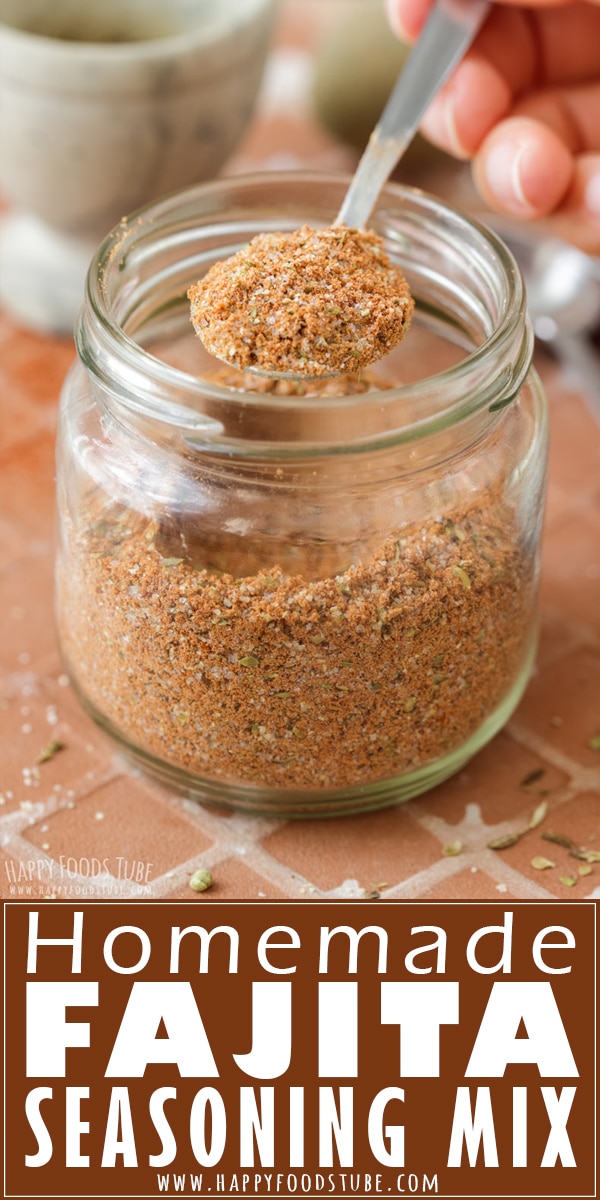 Homemade Fajita Seasoning Mix Recipe