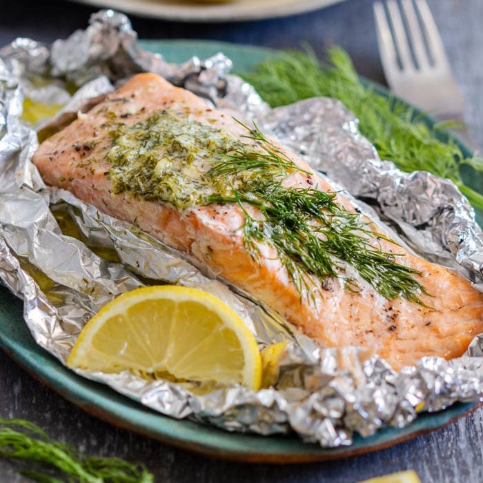 Best Grilled Salmon Foil Packet