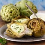 Easy Instant Pot Artichokes with Jalapeno Dip