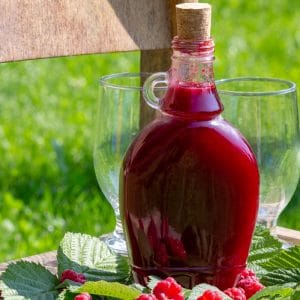 Easy Homemade Raspberry Syrup