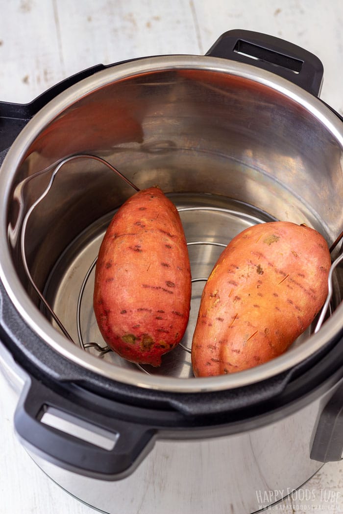 Sweet potatoes in the Instant Pot pressure cooker