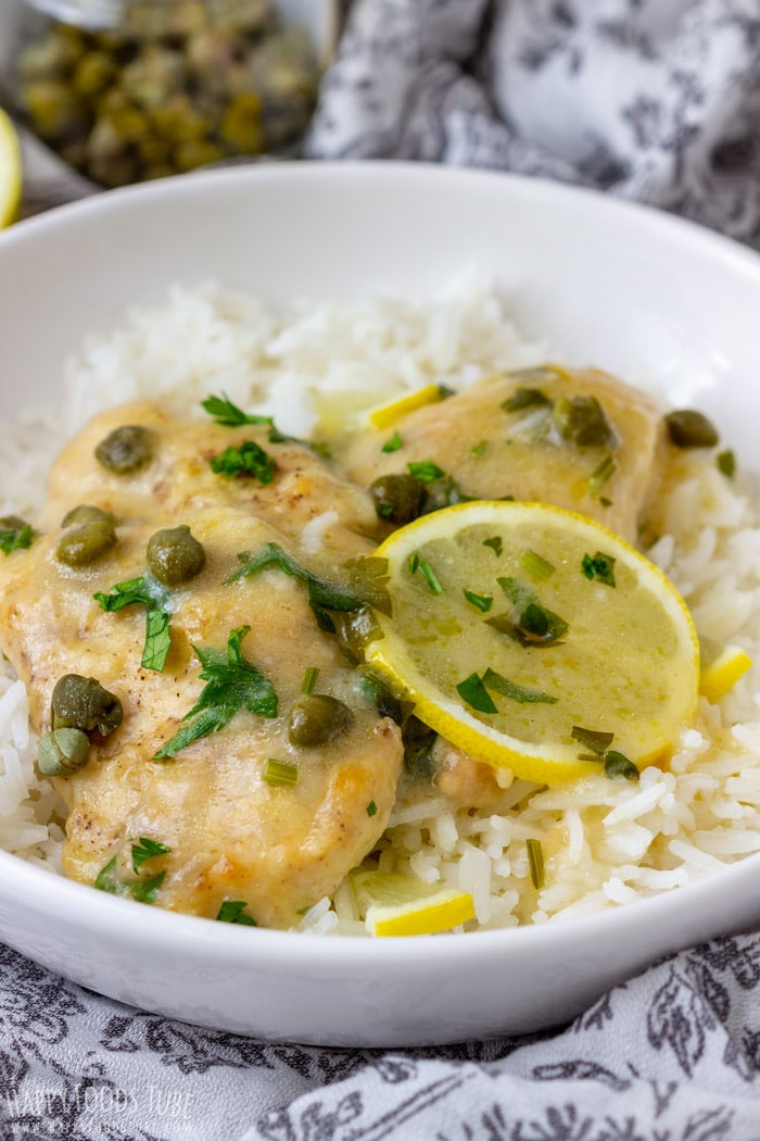 Instant Pot Chicken Piccata with Lemon Sauce