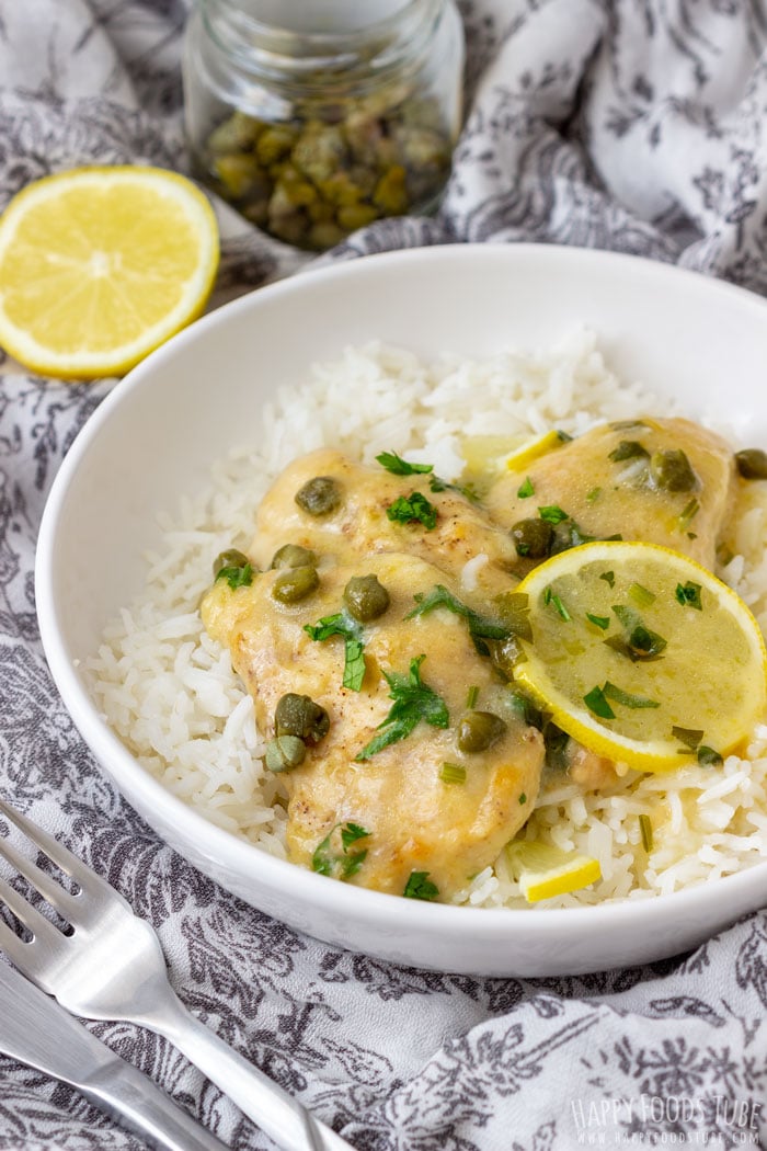 Healthy Instant Pot Chicken Piccata - The Brooklyn Mom