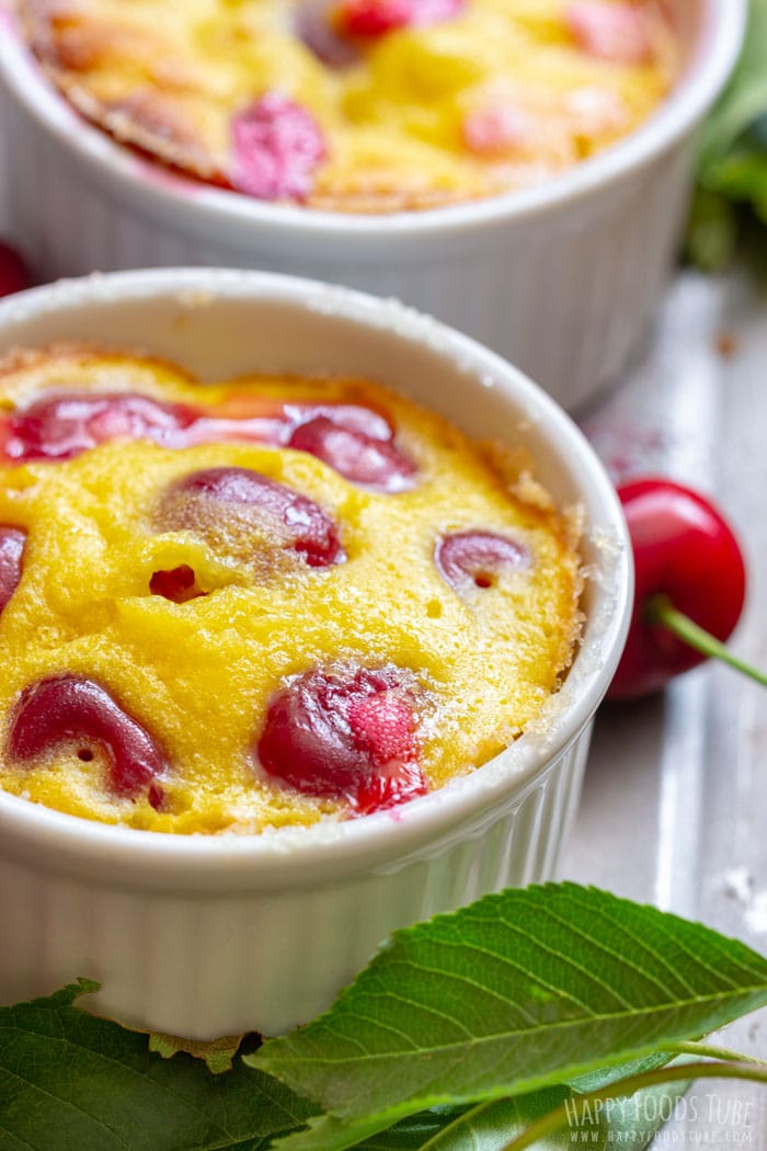 Individual Mini Cherry Clafoutis