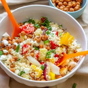 Homemade Summer Vegetable Couscous Salad