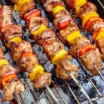 Grilled Tender Turkey Kabobs