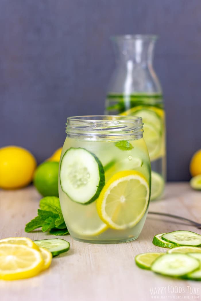 Refreshing Lemon Lime Cucumber Water