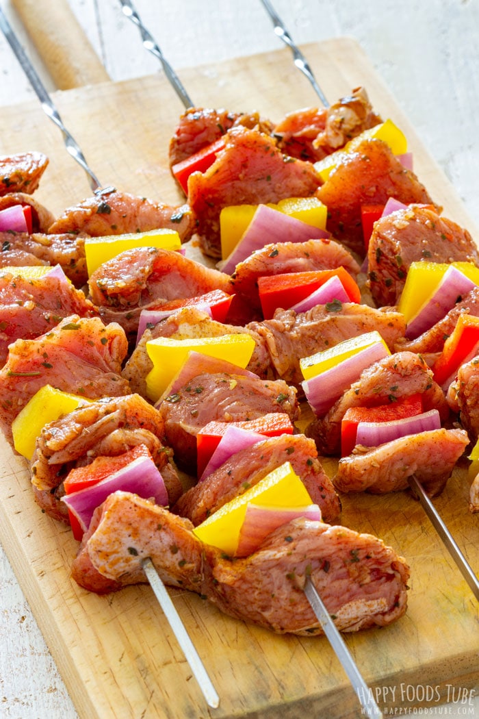 Turkey Kabobs Skewers