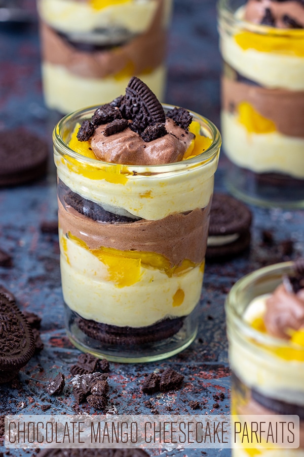 Chocolate Mango Cheesecake Parfait Recipe