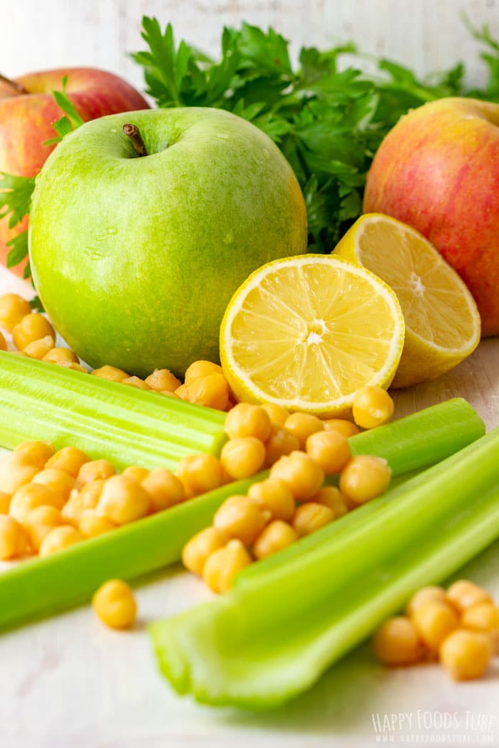 Apple Chickpea Salad Ingredients