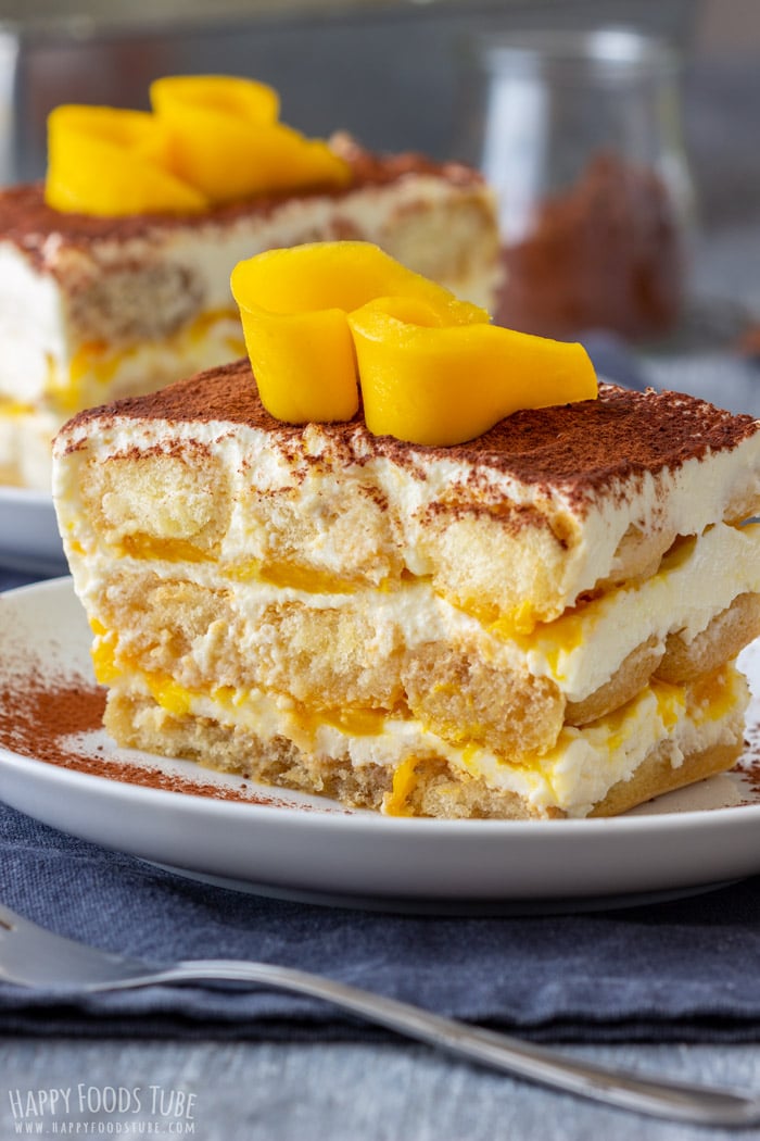 Mango Tiramisu Cake