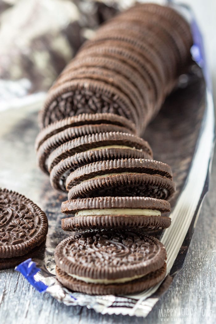 Oreo Cookies for Raspberry Oreo No Bake Dessert