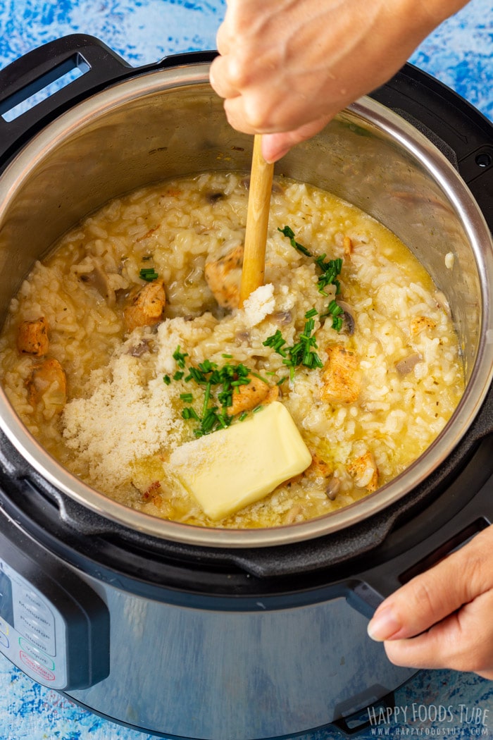 How to make Instant Pot Chicken Risotto step 2