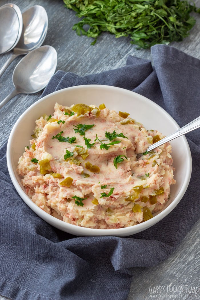 Corned Beef Mashed Potatoes