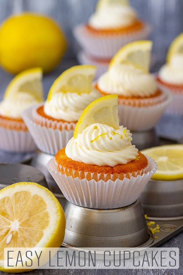Easy Lemon Cupcakes Recipe