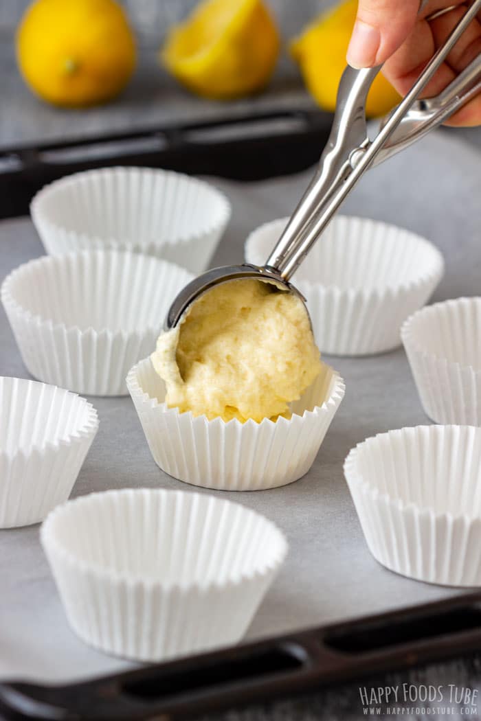 How to make Easy Lemon Cupcakes step 2