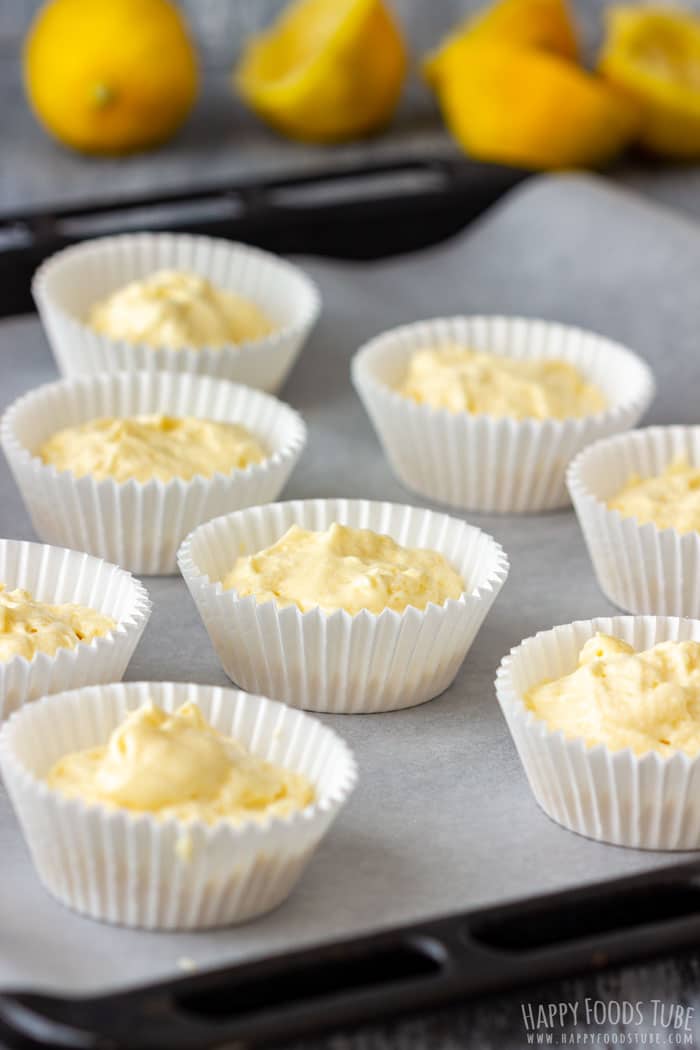 How to make Easy Lemon Cupcakes step 3