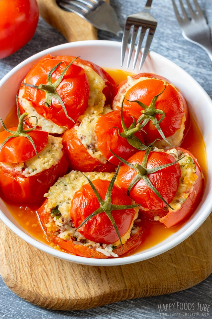 Instant Pot Stuffed Tomatoes with Cheese