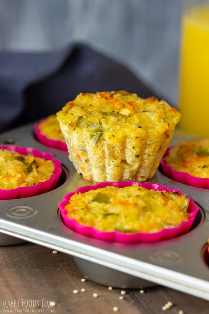 Vegetarian Quinoa Egg Muffins