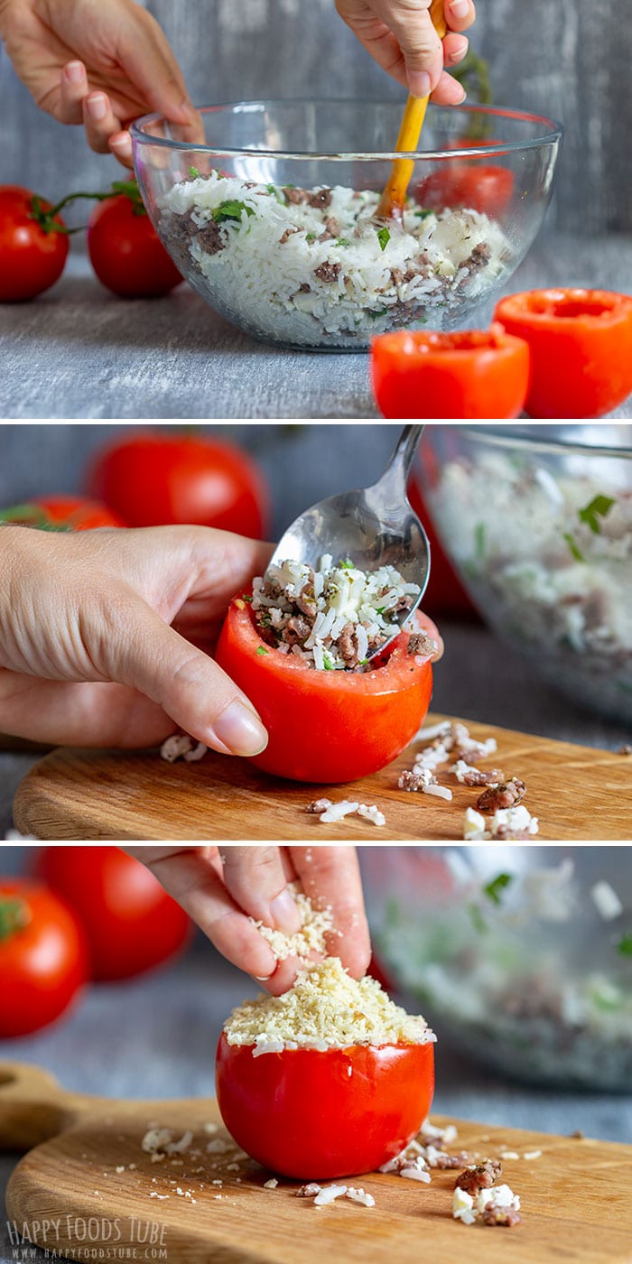 Step by Step How to Make Instant Pot Stuffed Tomatoes