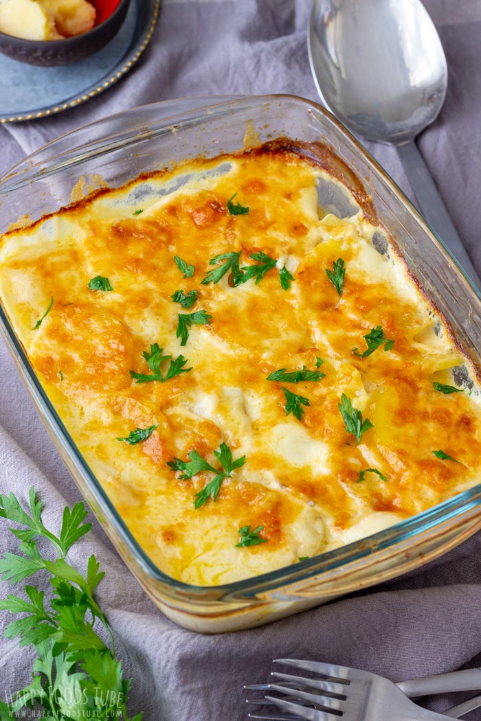 Homemade Creamy Potatoes Au Gratin