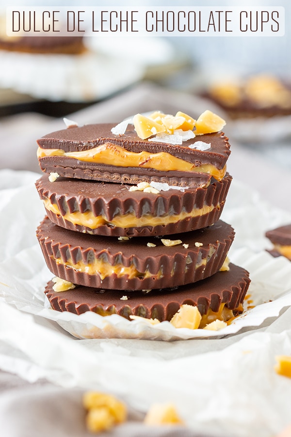 Dulce de Leche Chocolate Cups Recipe