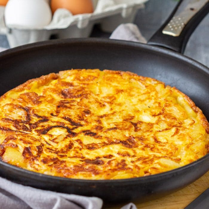 Traditional Spanish Omelette (Tortilla Espanola)