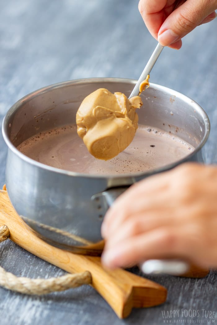 How to make Peanut Butter Hot Chocolate at Home Step 3