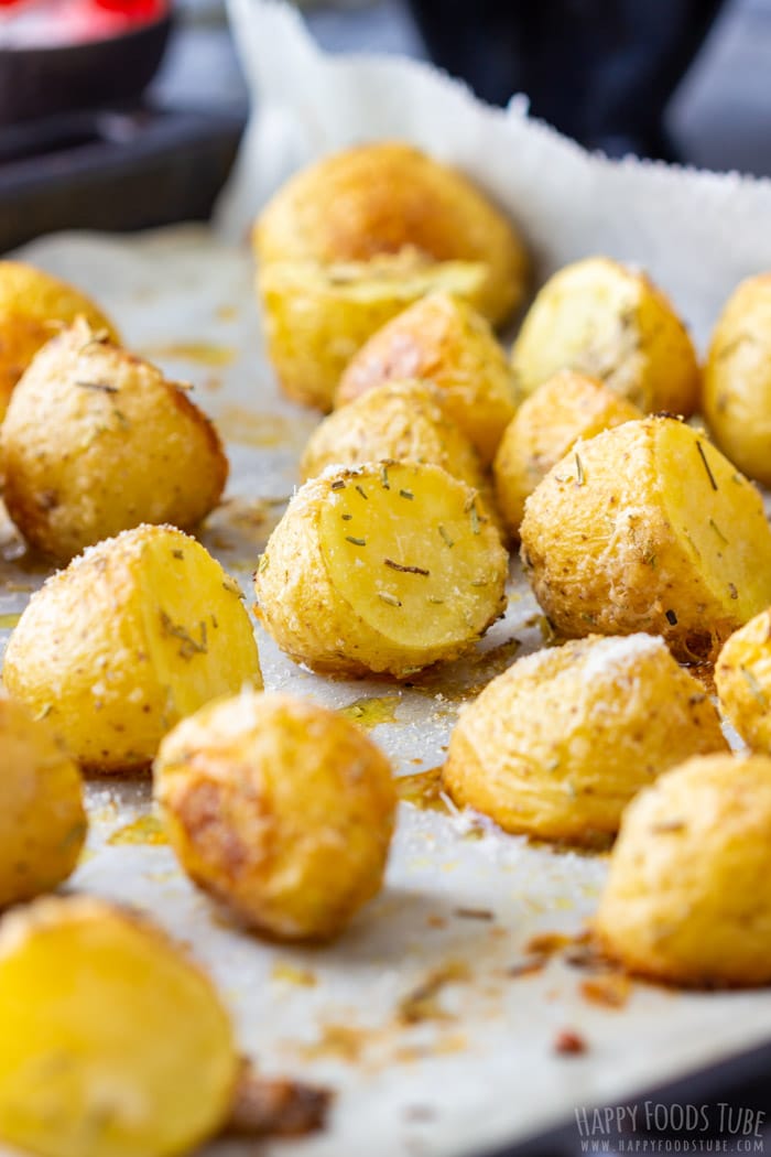 Rosemary Parmesan Roasted Potatoes