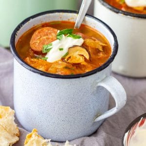 Homemade Sauerkraut Soup