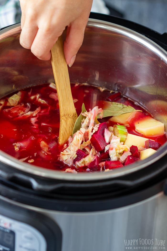 How to make Instant Pot Borscht Step 2