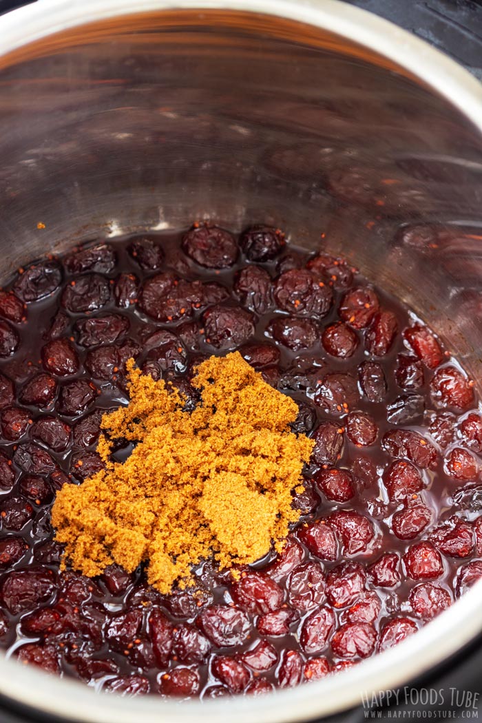 How to make Instant Pot Cranberry Sauce Step 3