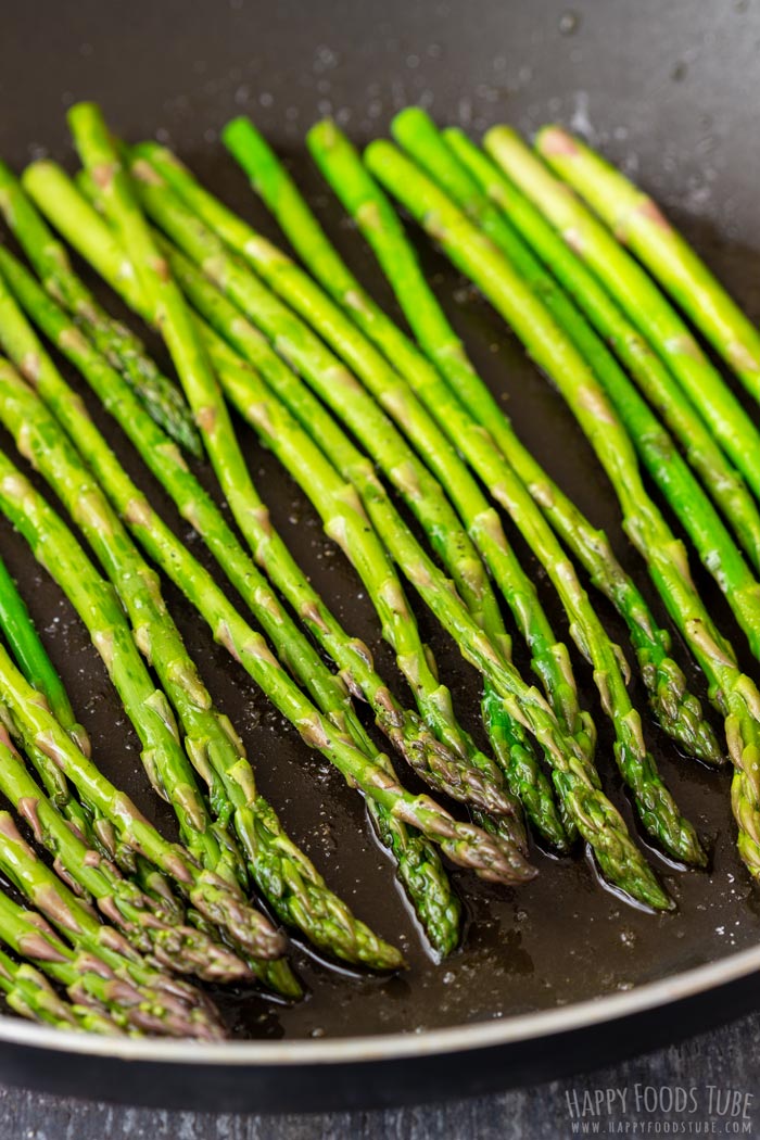 How to make Pan Fried Asparagus with Parmesan Step 2