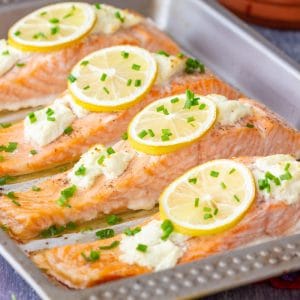 Easy Oven Baked Salmon Fillets
