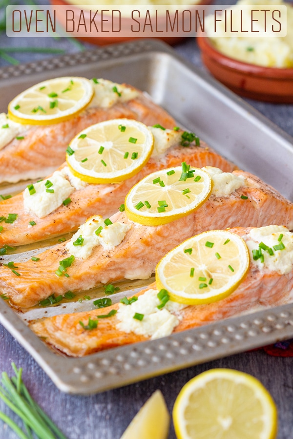 Oven Baked Salmon Fillets Recipe - Happy Foods Tube