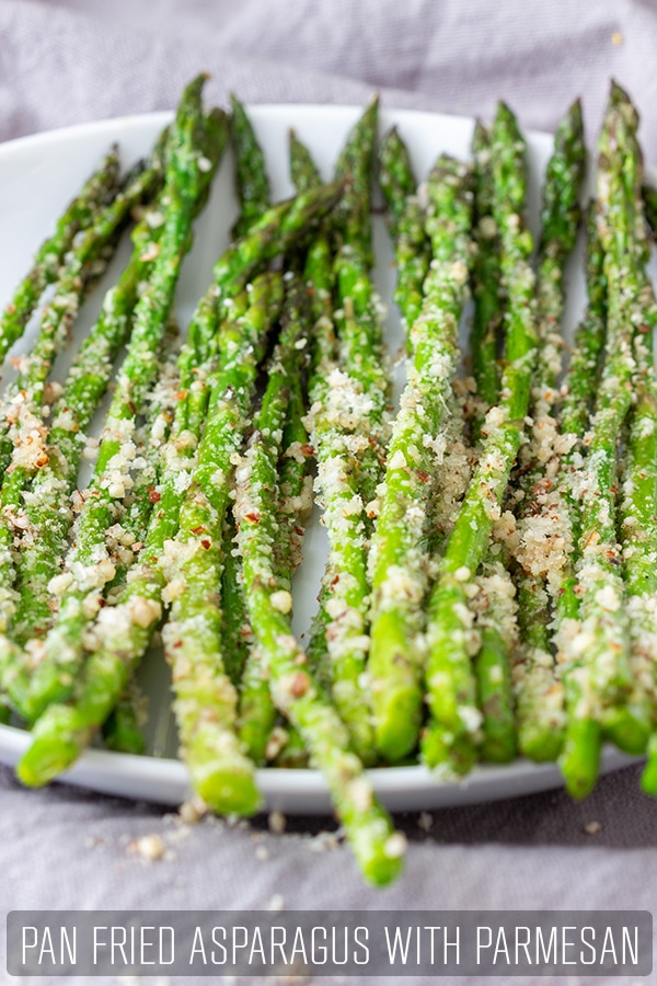 Pan Fried Asparagus with Parmesan Recipe