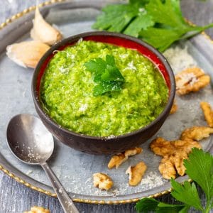 Homemade Parsley Pesto