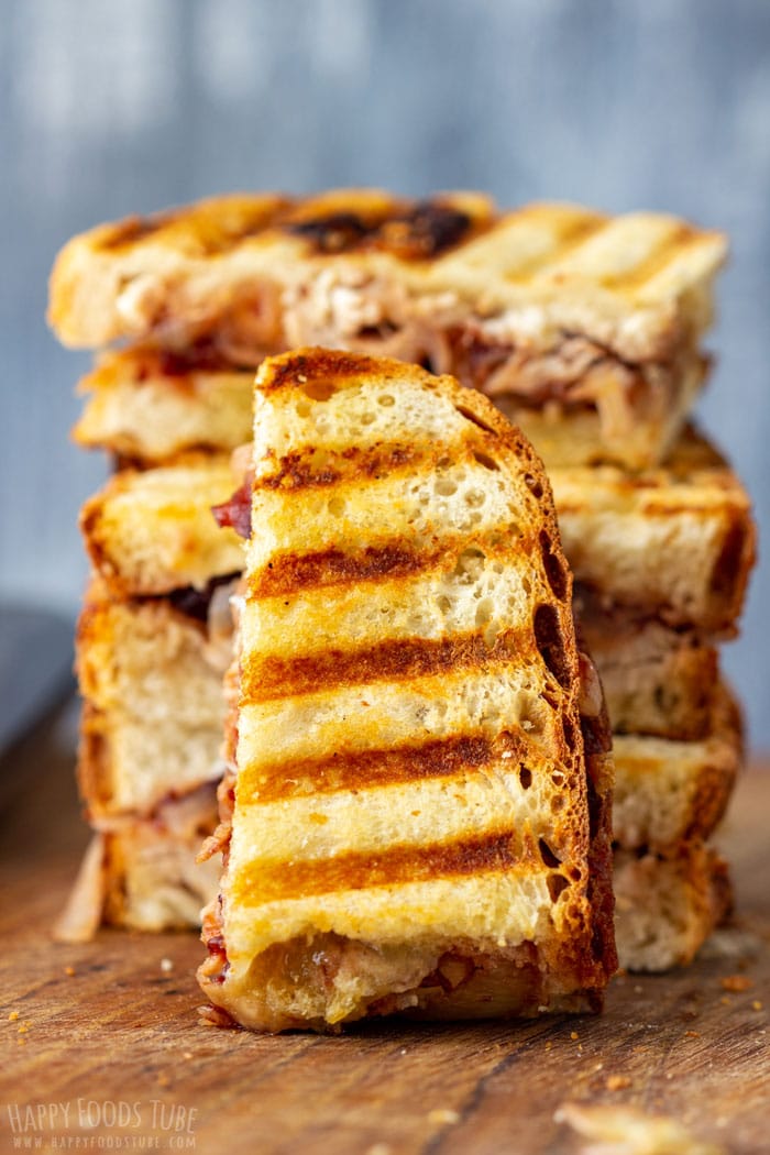 Toasted Turkey Cranberry Panini