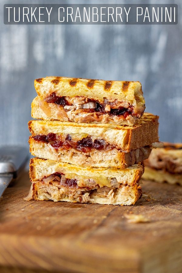 Turkey Cranberry Panini Sandwich Recipe