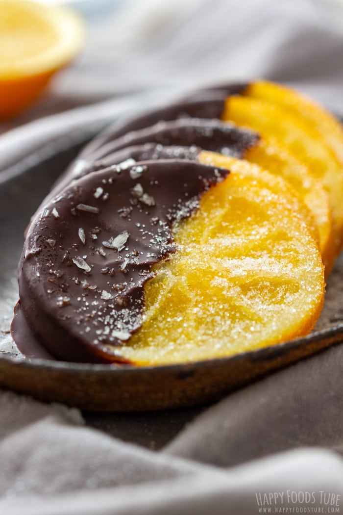 Best Candied Orange Slices Dipped in Chocolate