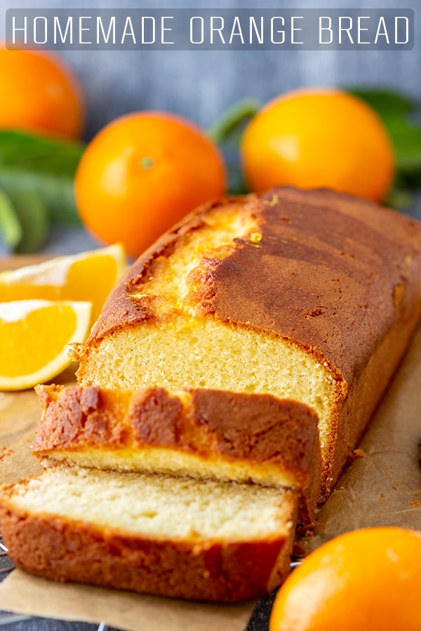 Homemade Orange Bread Loaf Recipe