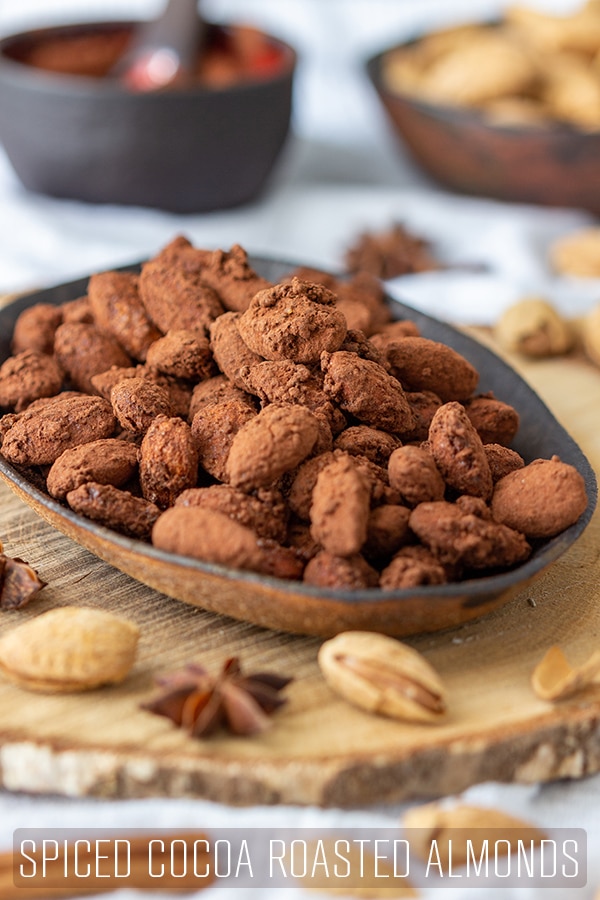 Homemade Spiced Cocoa Roasted Almonds Recipe