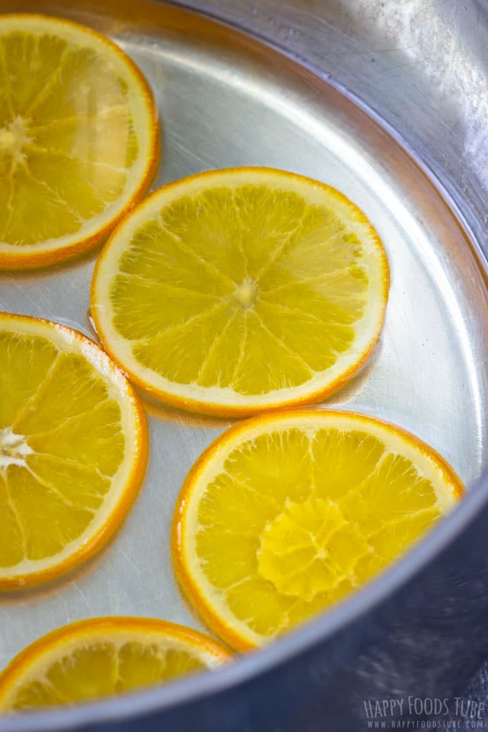 How to make Candied Oranges Step 1